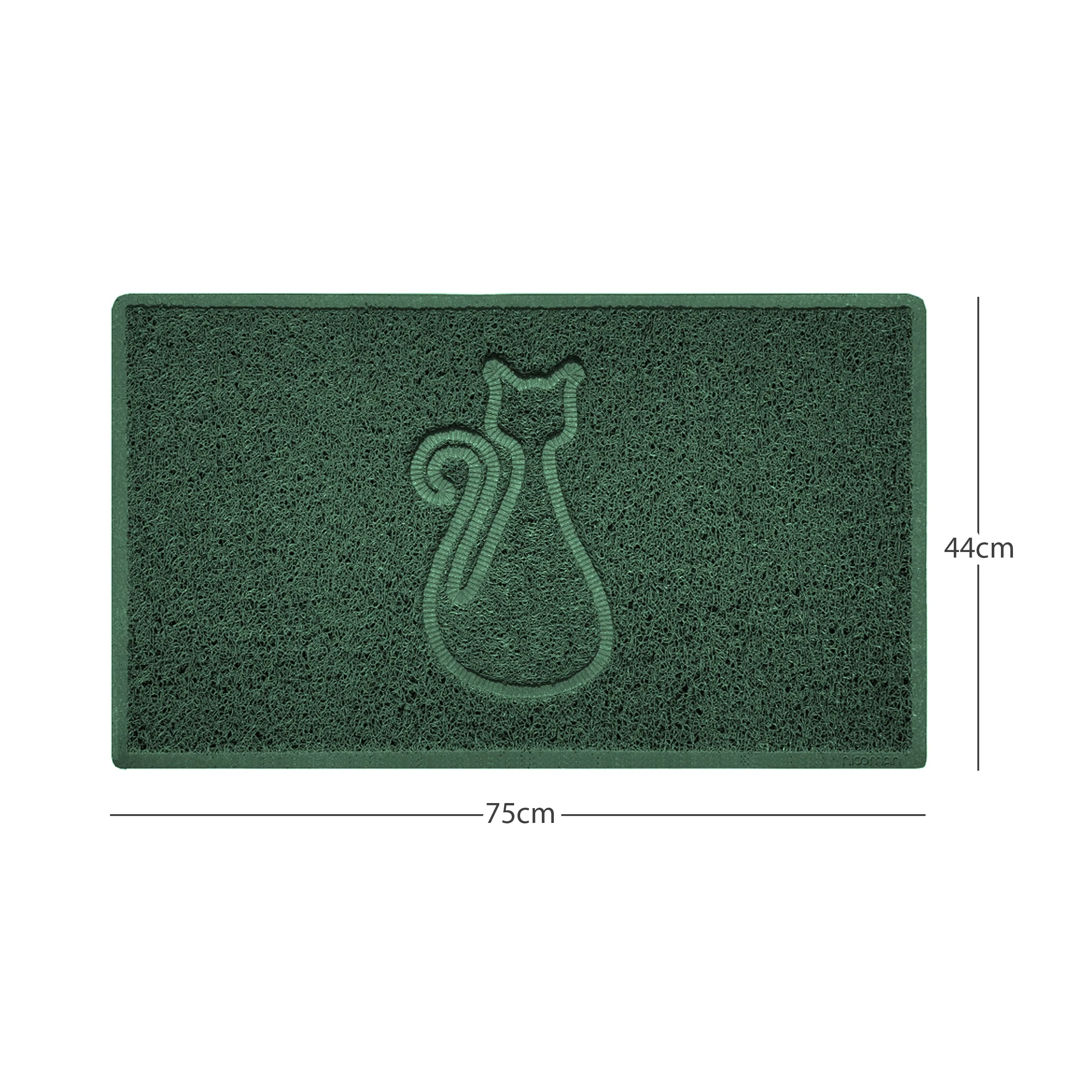 "Cat" Embossed Loofah Textured Spaghetti Door Mat - Image 22