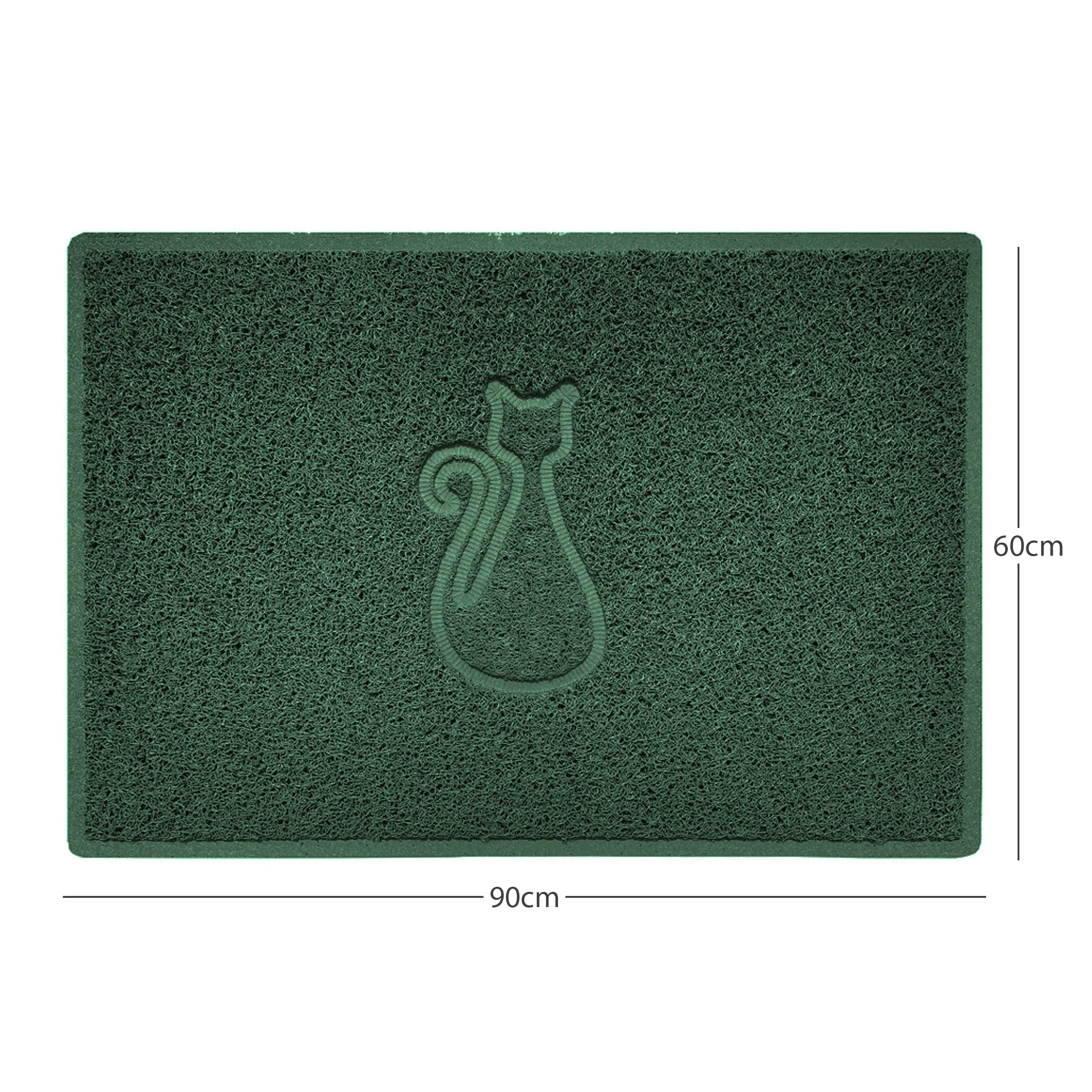 "Cat" Embossed Loofah Textured Spaghetti Door Mat - Image 23