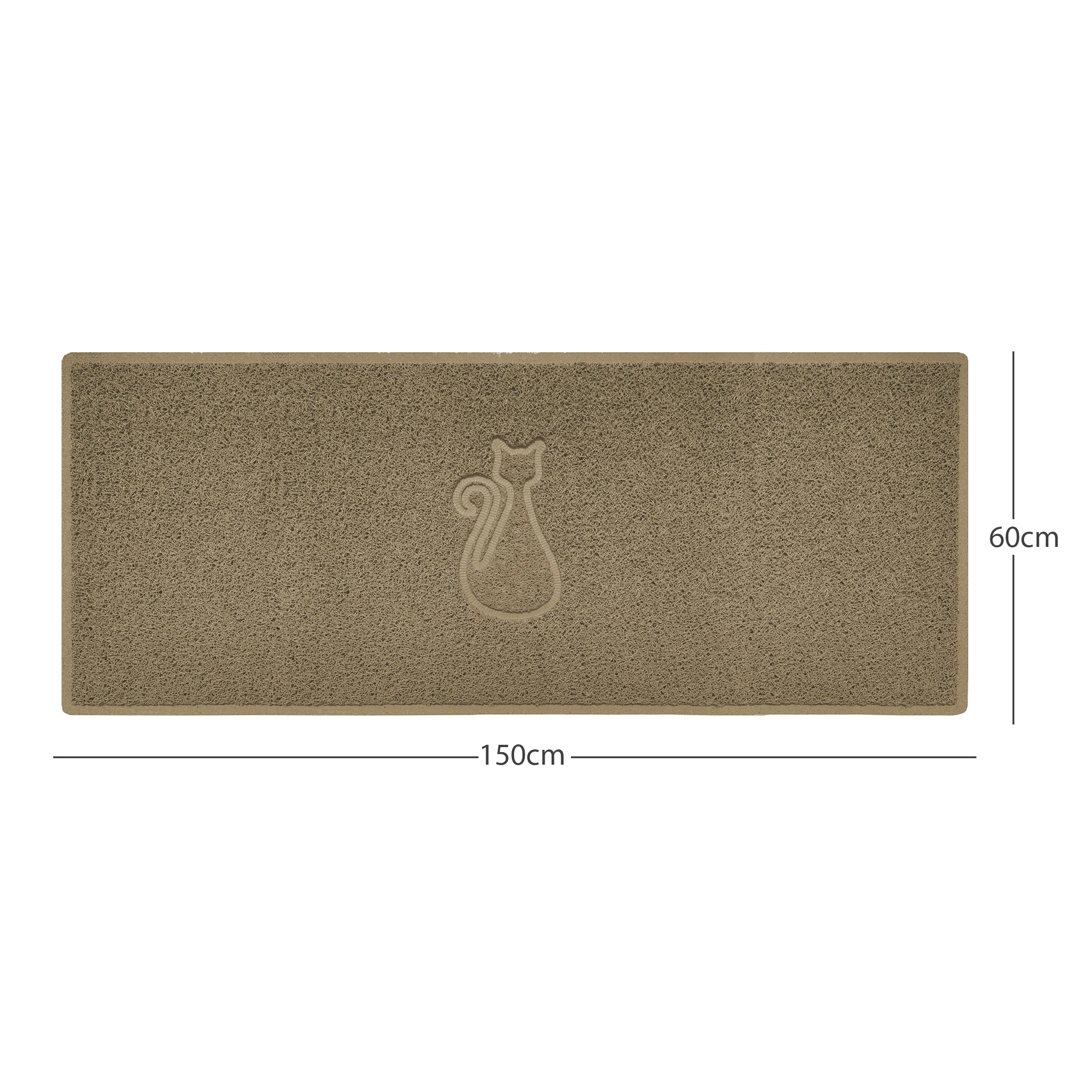 "Cat" Embossed Loofah Textured Spaghetti Door Mat - Image 31