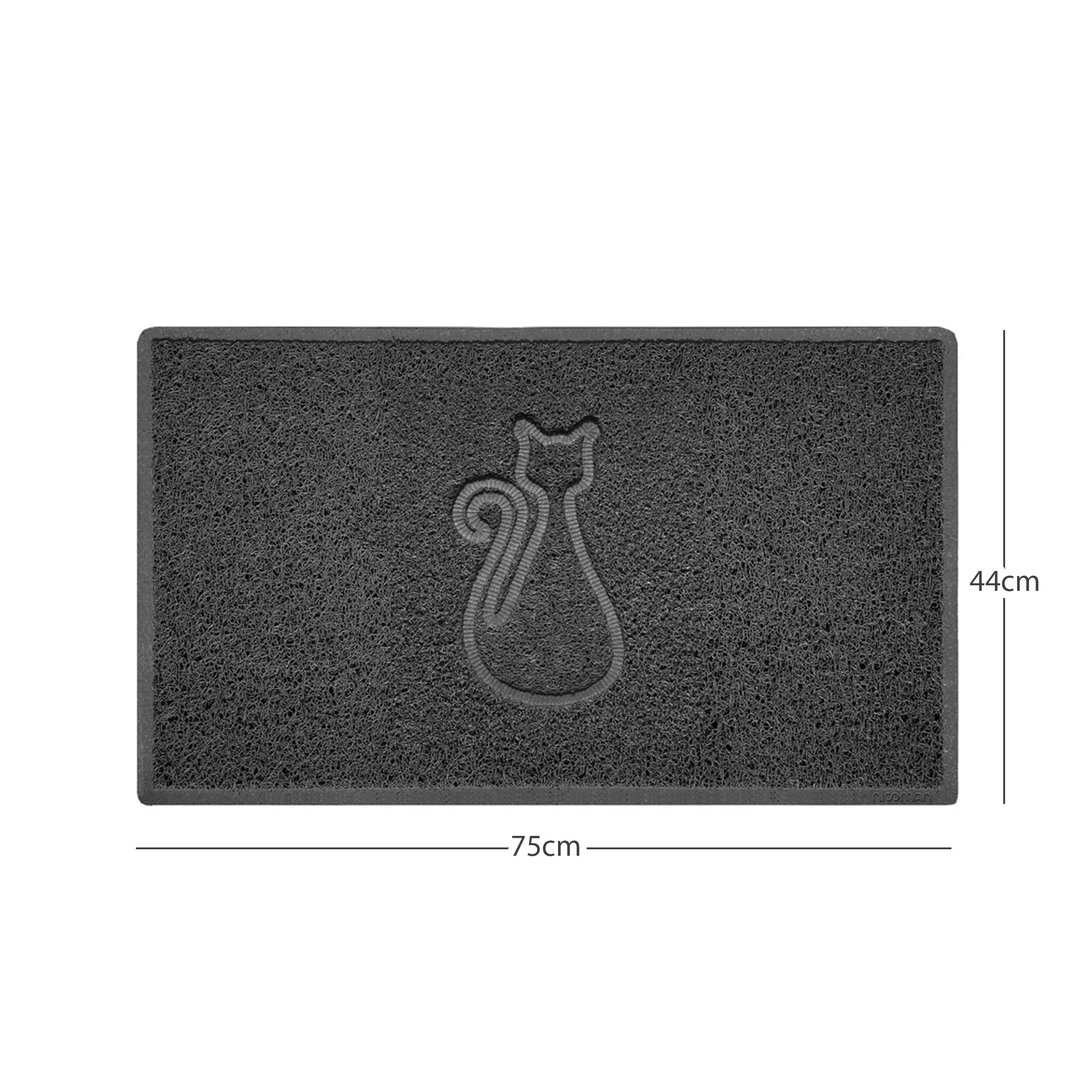 "Cat" Embossed Loofah Textured Spaghetti Door Mat - Image 35