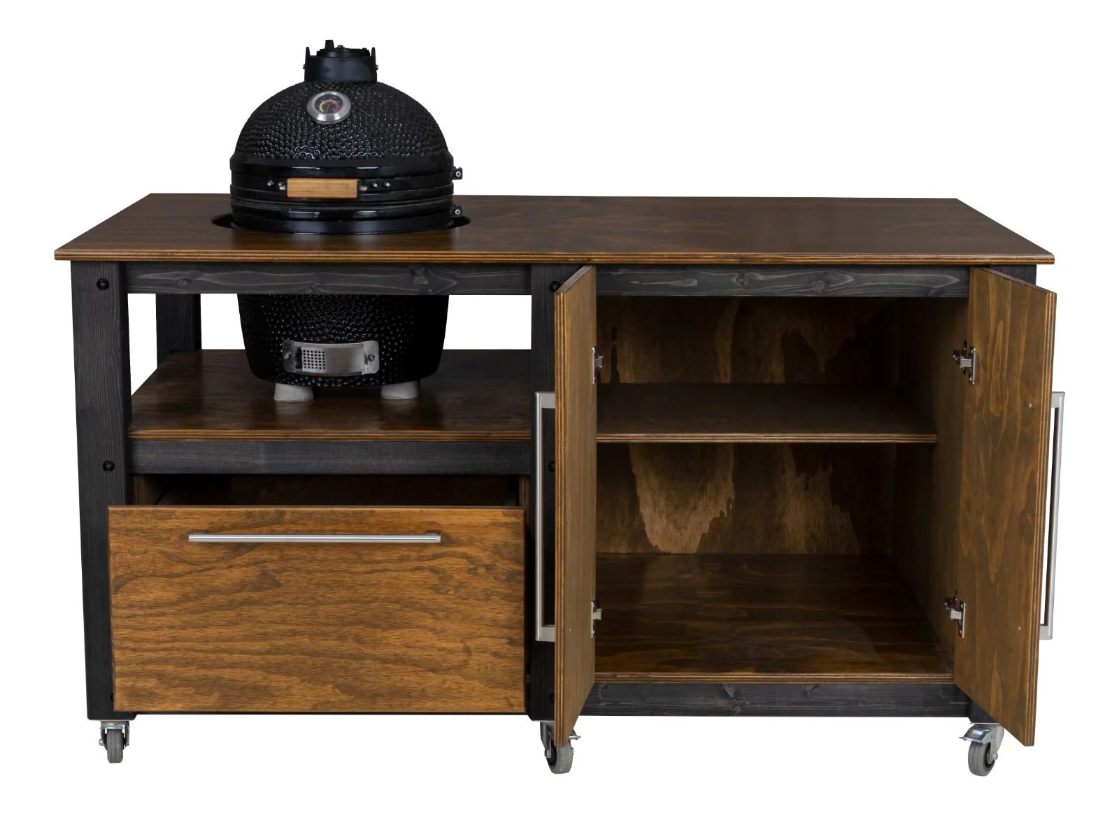 "Chef's Mate" BBQ Grill Table, Kitchen space for all ceramic kamado cookers - Image 10