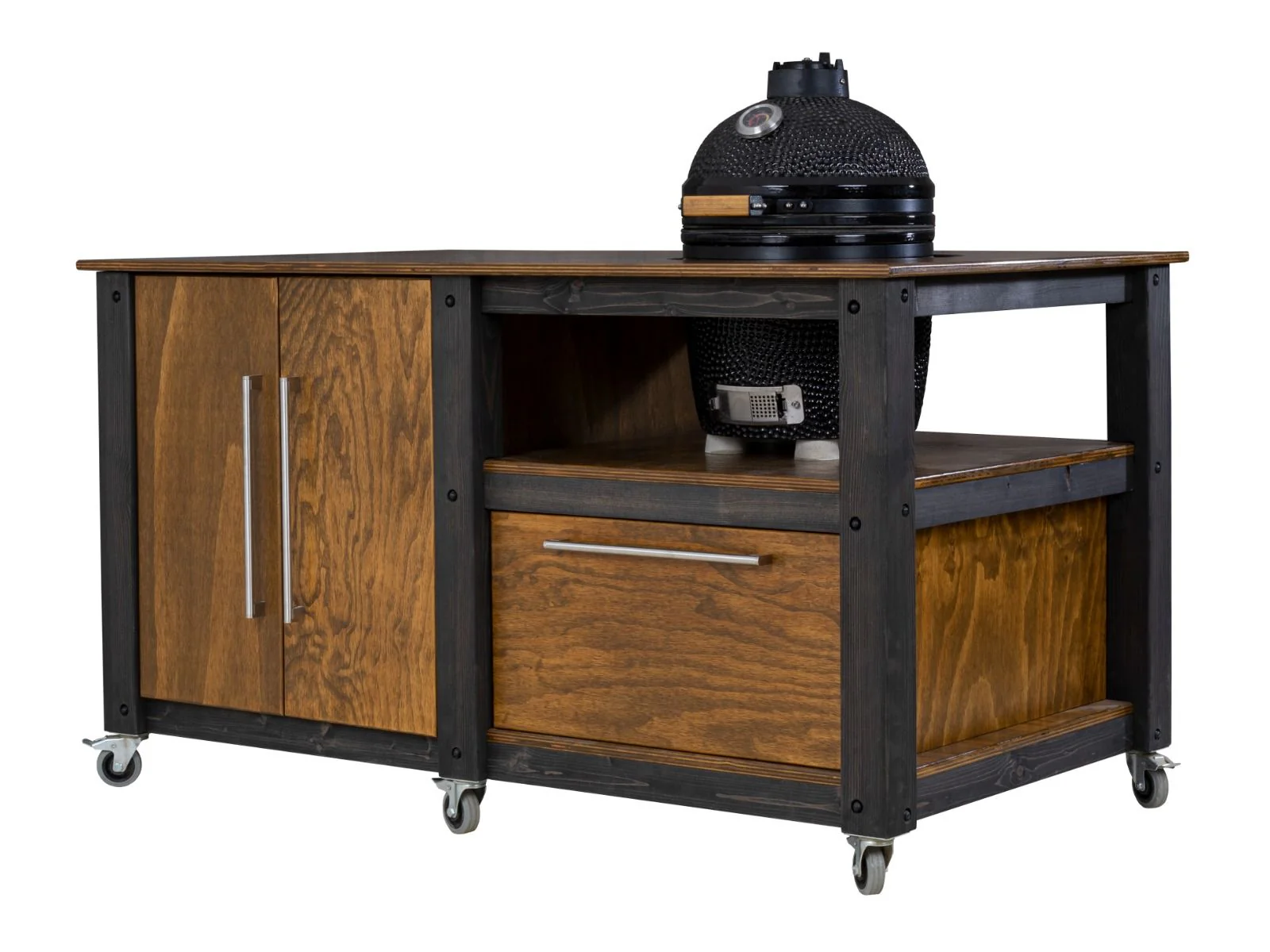 "Chef's Mate" BBQ Grill Table, Kitchen space for all ceramic kamado cookers - Image 7