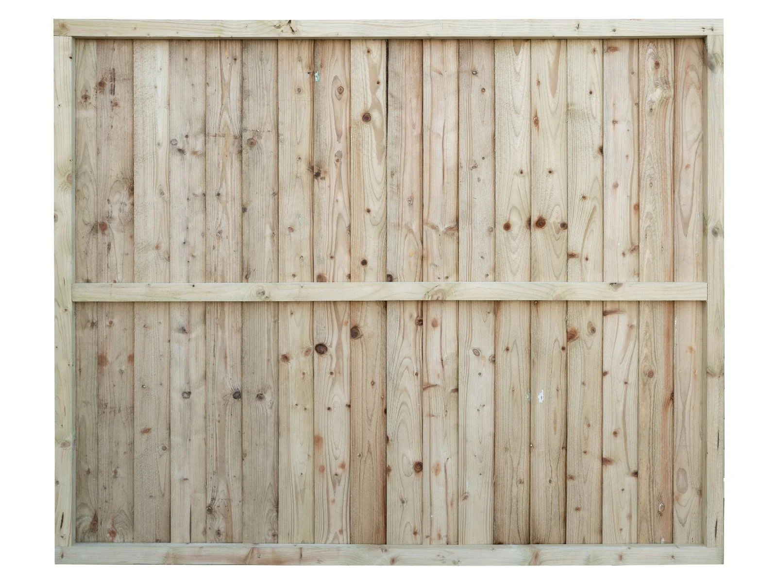 Closeboard / Feather Edge Fence Panel - Natural Finish - Image 7