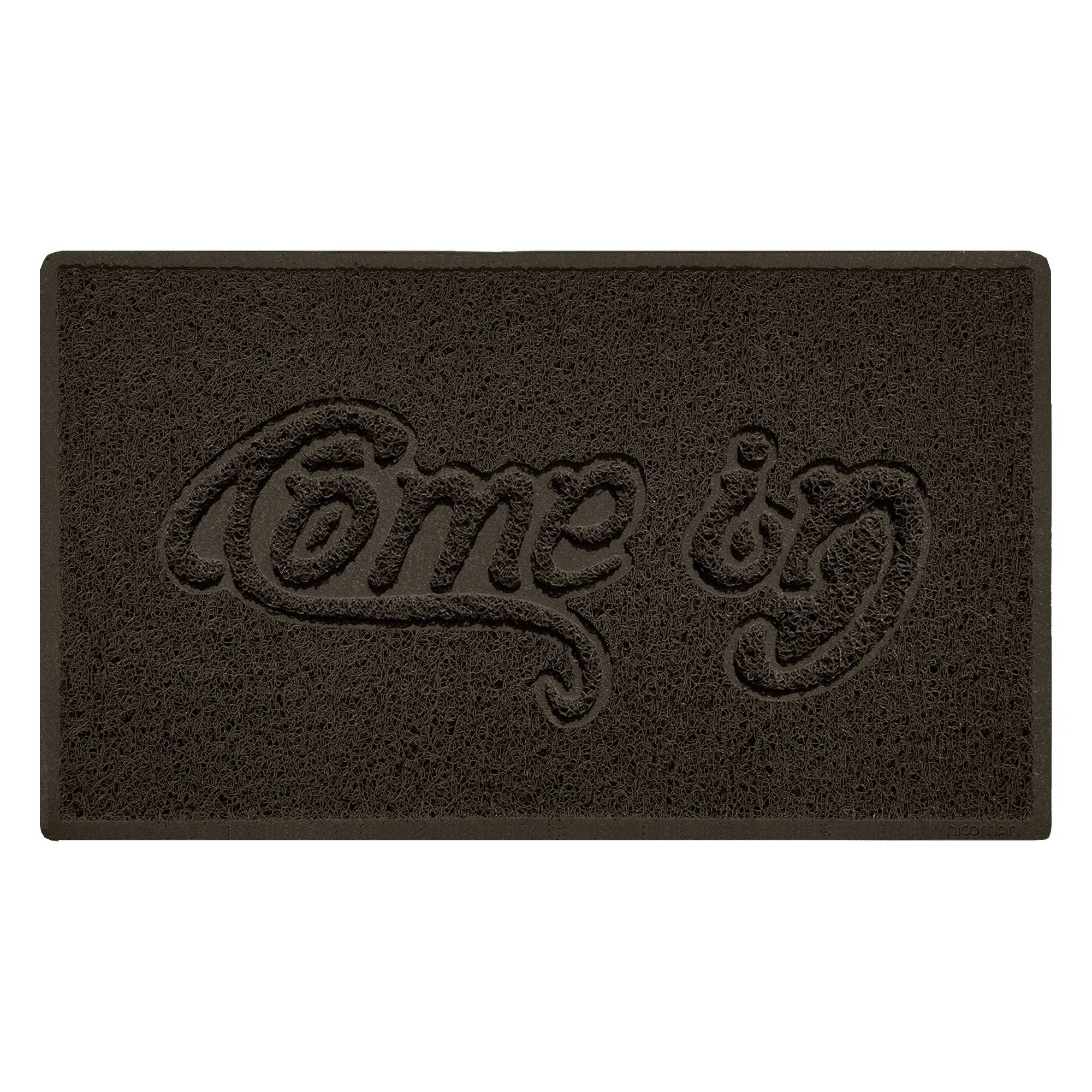 "Come In" Grey Spaghetti Door Mat - Image 23