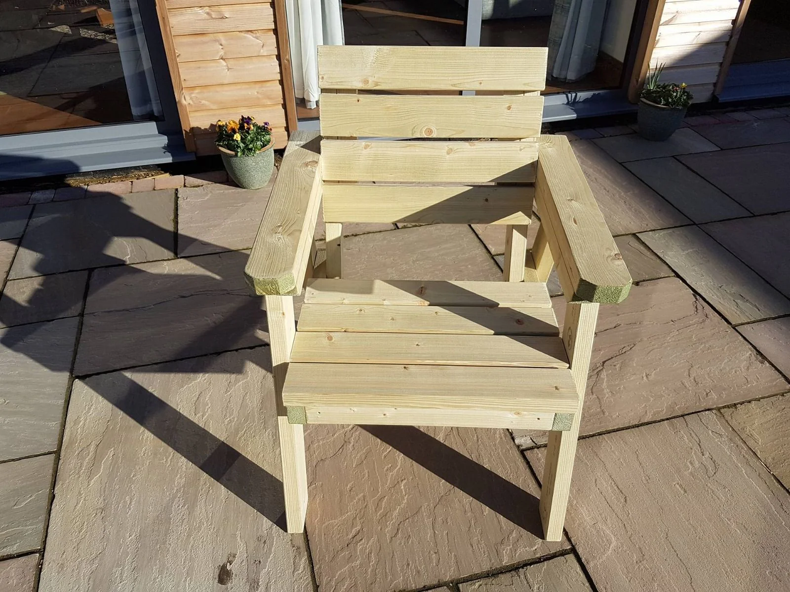 Consilium Garden Fence Bench With Backrest - Image 10