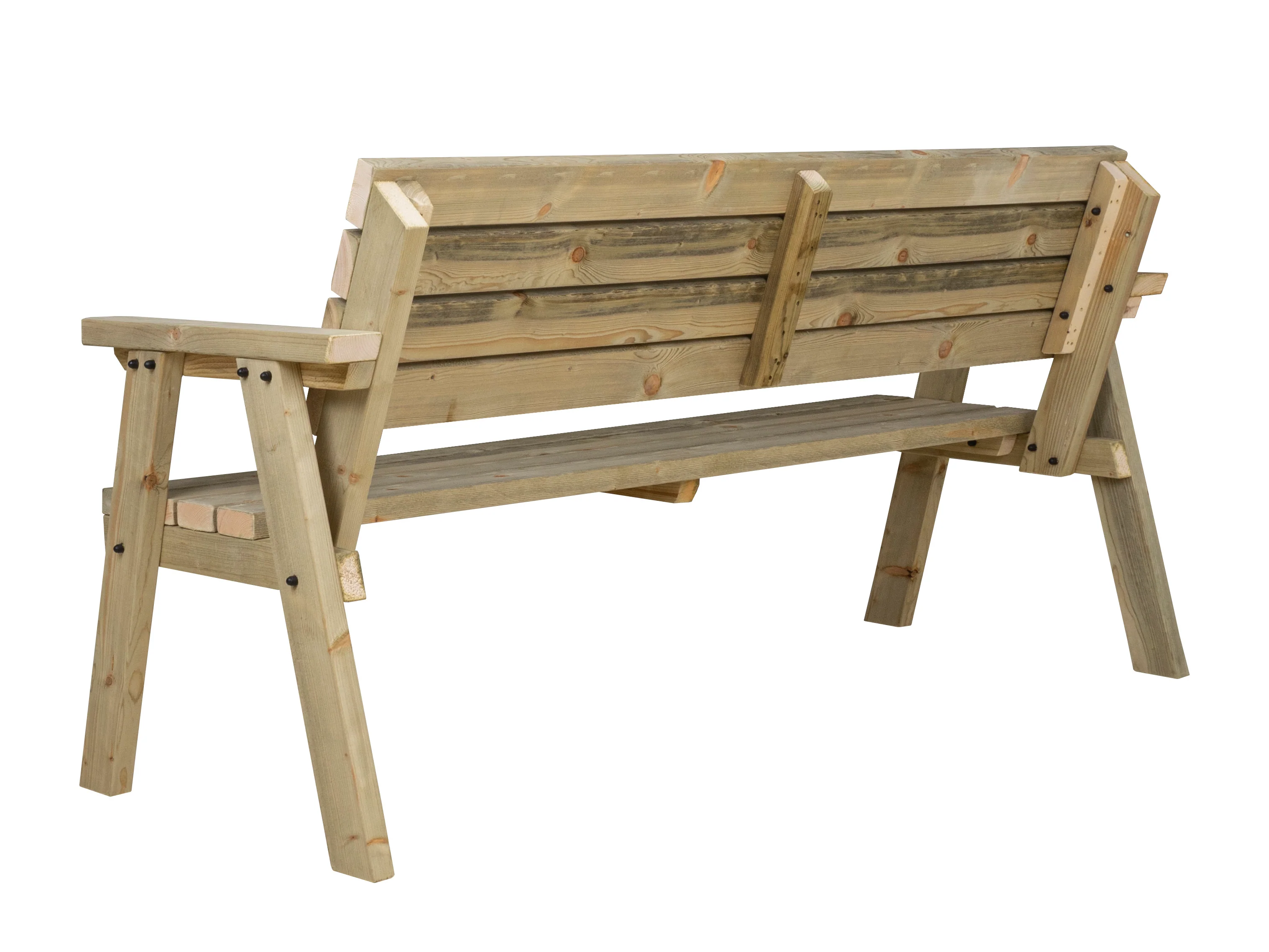 Consilium Garden Fence Bench With Backrest - Image 13