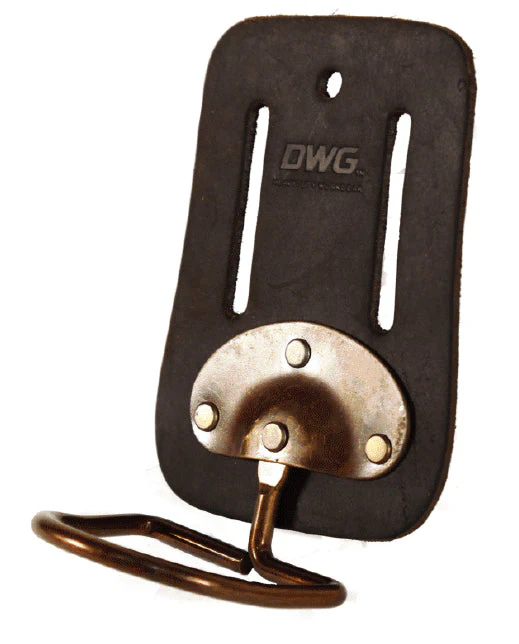 DWG LEATHER HAMMER HOLDER TAN OIL