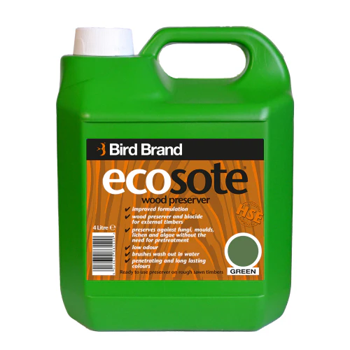 Ecosote Wood Preserver, GREEN