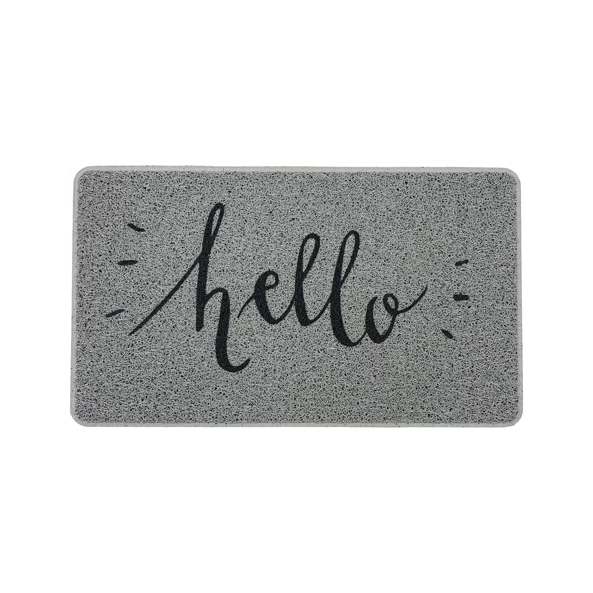Hello Print PVC Spaghetti Looper Door Mat - 75x44cm - Image 4