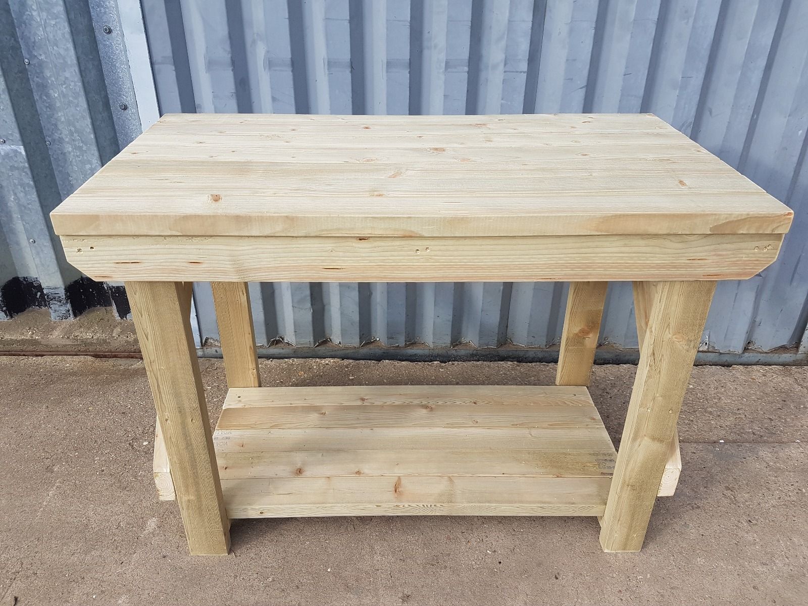 Indoor/outdoor workbench, pressure treated bench - Image 12