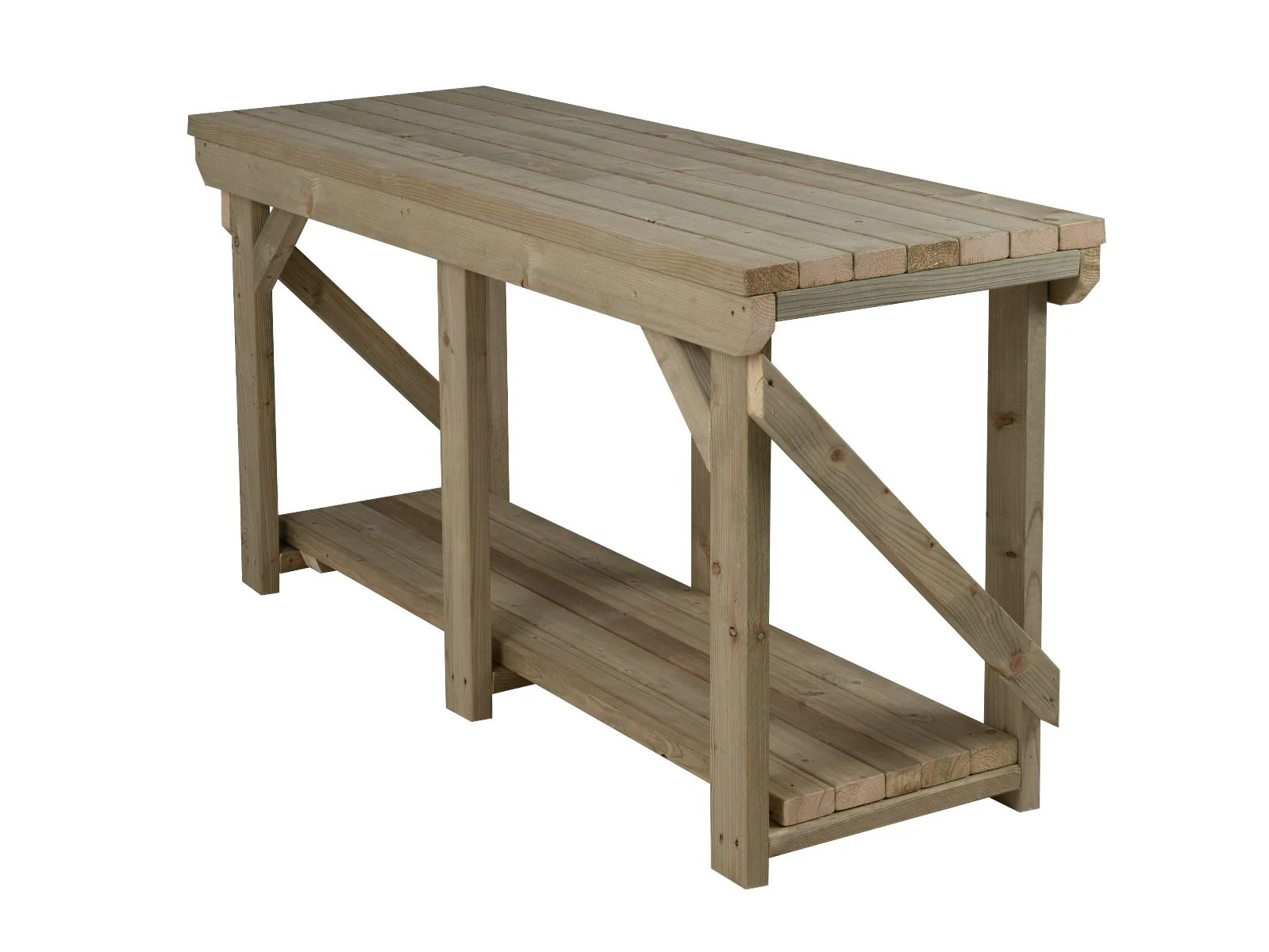 Indoor/outdoor workbench, pressure treated bench - Image 9