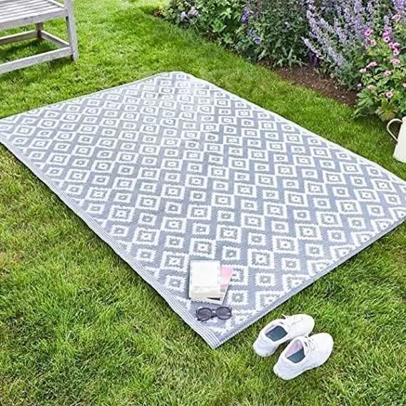 Large Alfresco Mat Indoor Outdoor 150 x 210cm Shiraz Slate - Image 2