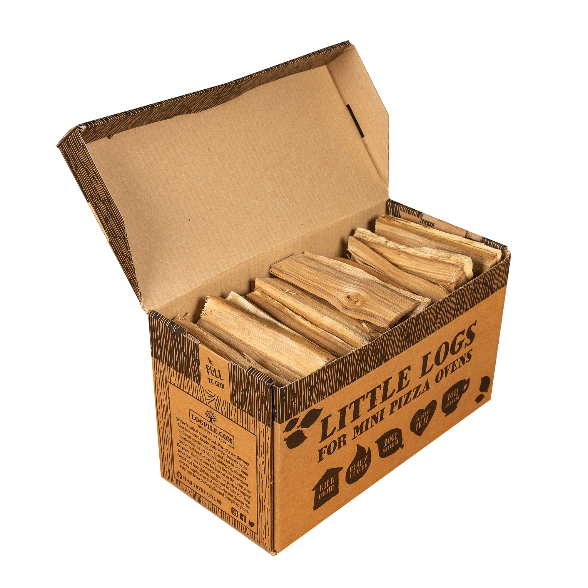 Little Logs for Mini Pizza Ovens