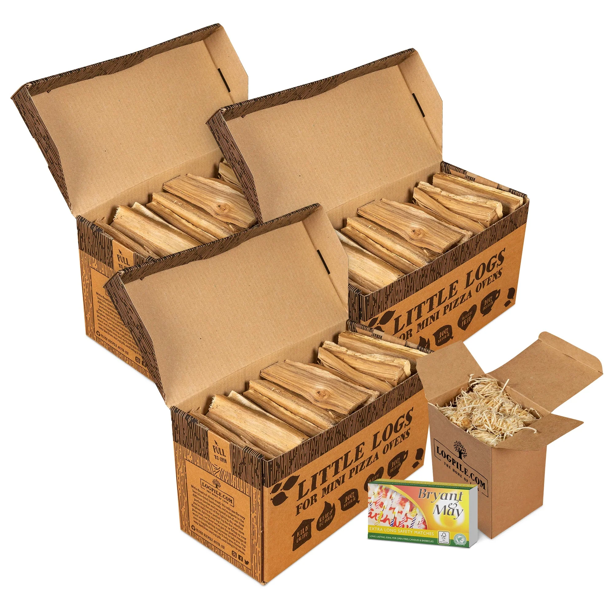 Little Logs for Mini Pizza Ovens - Image 10