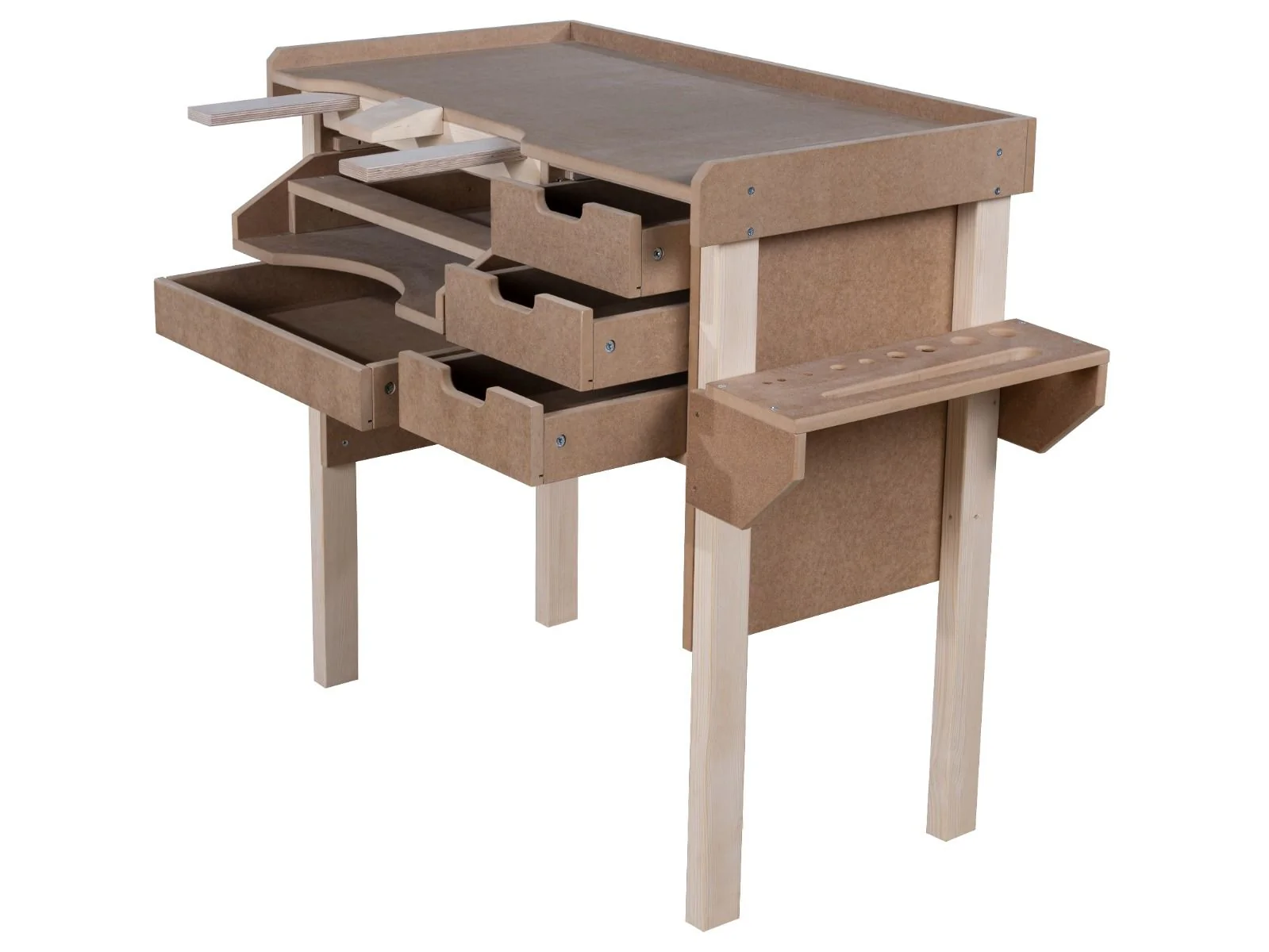 OpiFEX MDF top craftsman/jewellers workbench - Image 5