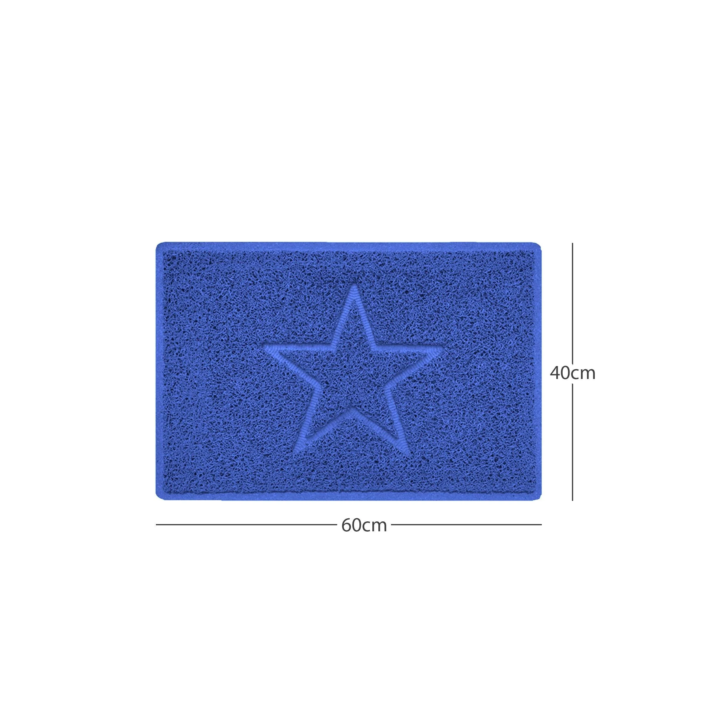 "Star" Embossed Loofah Textured Spaghetti Doormat - Image 18