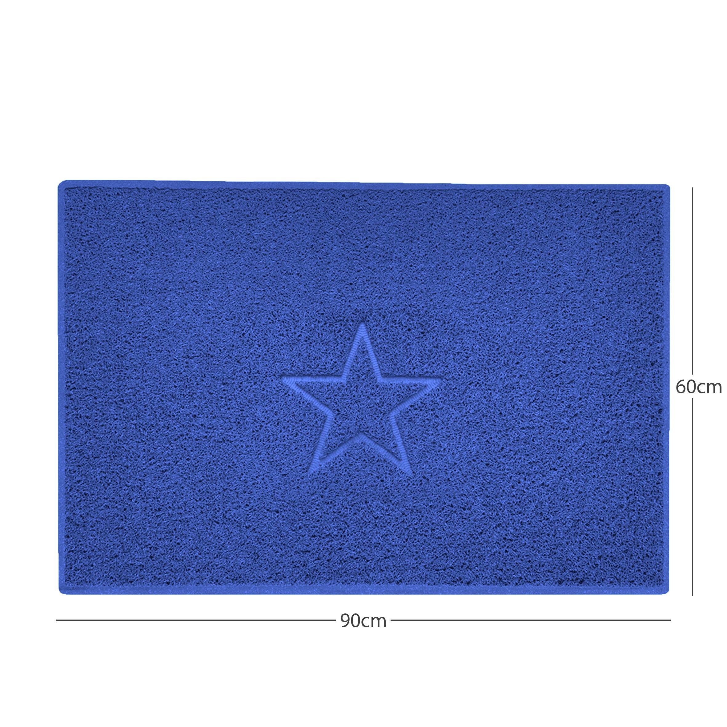 "Star" Embossed Loofah Textured Spaghetti Doormat - Image 20
