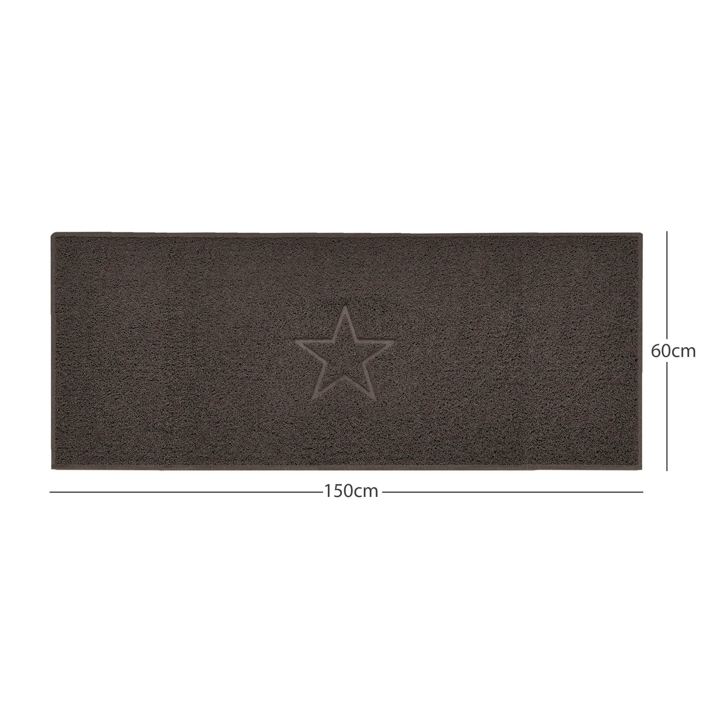 "Star" Embossed Loofah Textured Spaghetti Doormat - Image 29