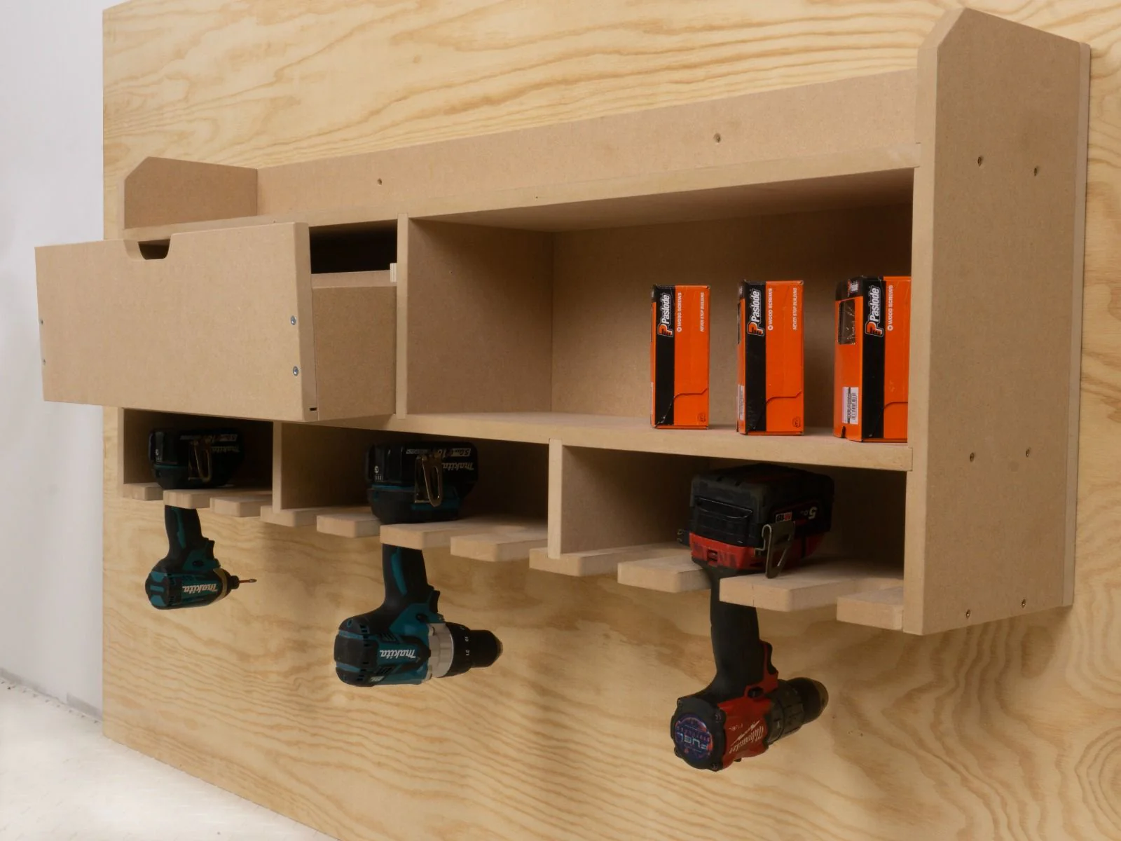 ToolTrek3 Power Tool Organizer, Wall Mounted Drill Holder - Image 7