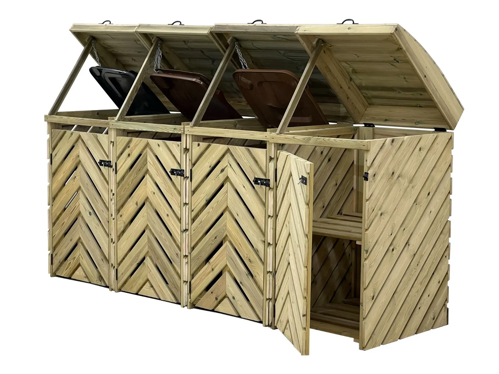 VerdiBin Wheelie Bin Storage Unit - Image 6