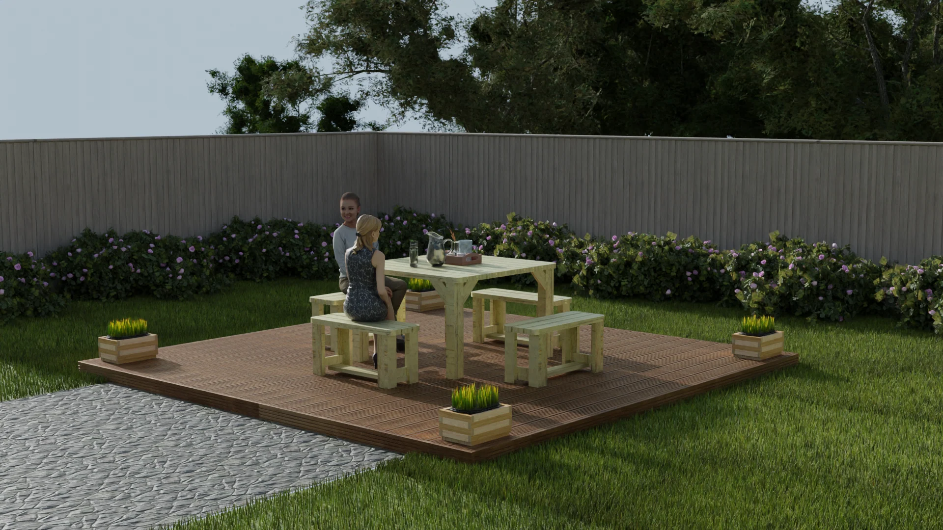 Wooden Decking Kit - Image 14