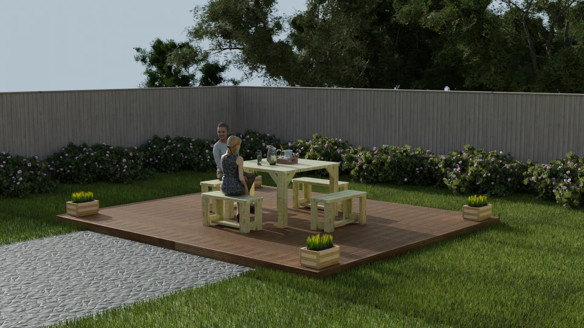 Wooden Decking Kit - Image 16