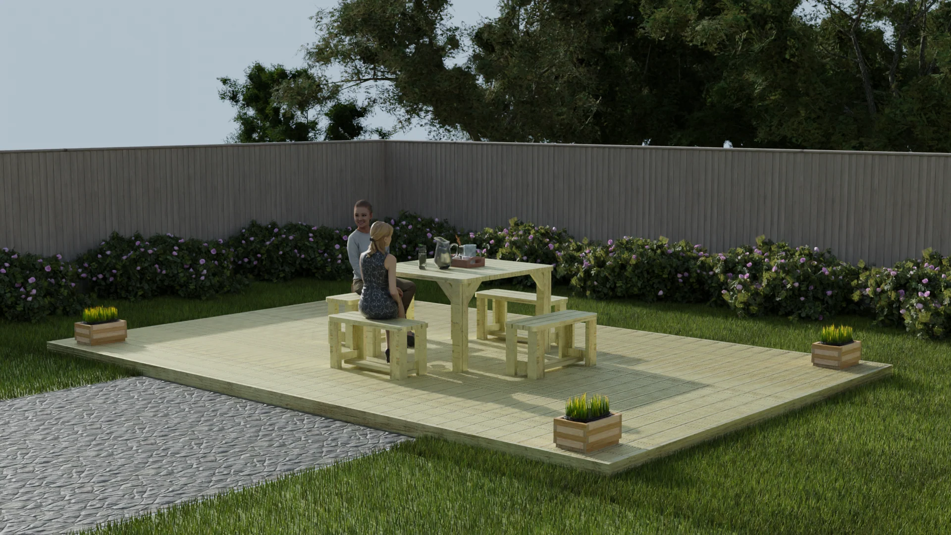 Wooden Decking Kit - Image 19