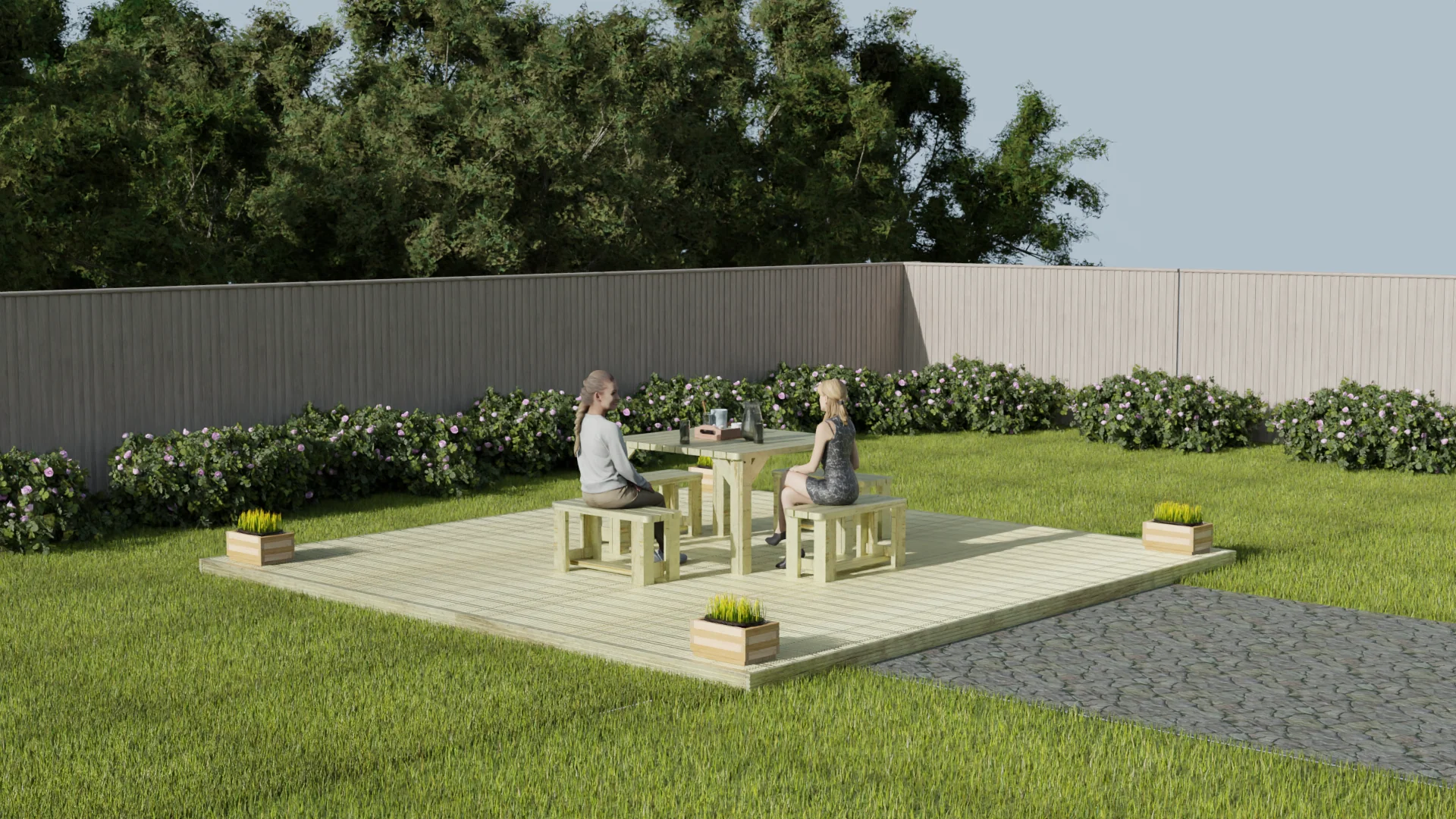 Wooden Decking Kit - Image 21