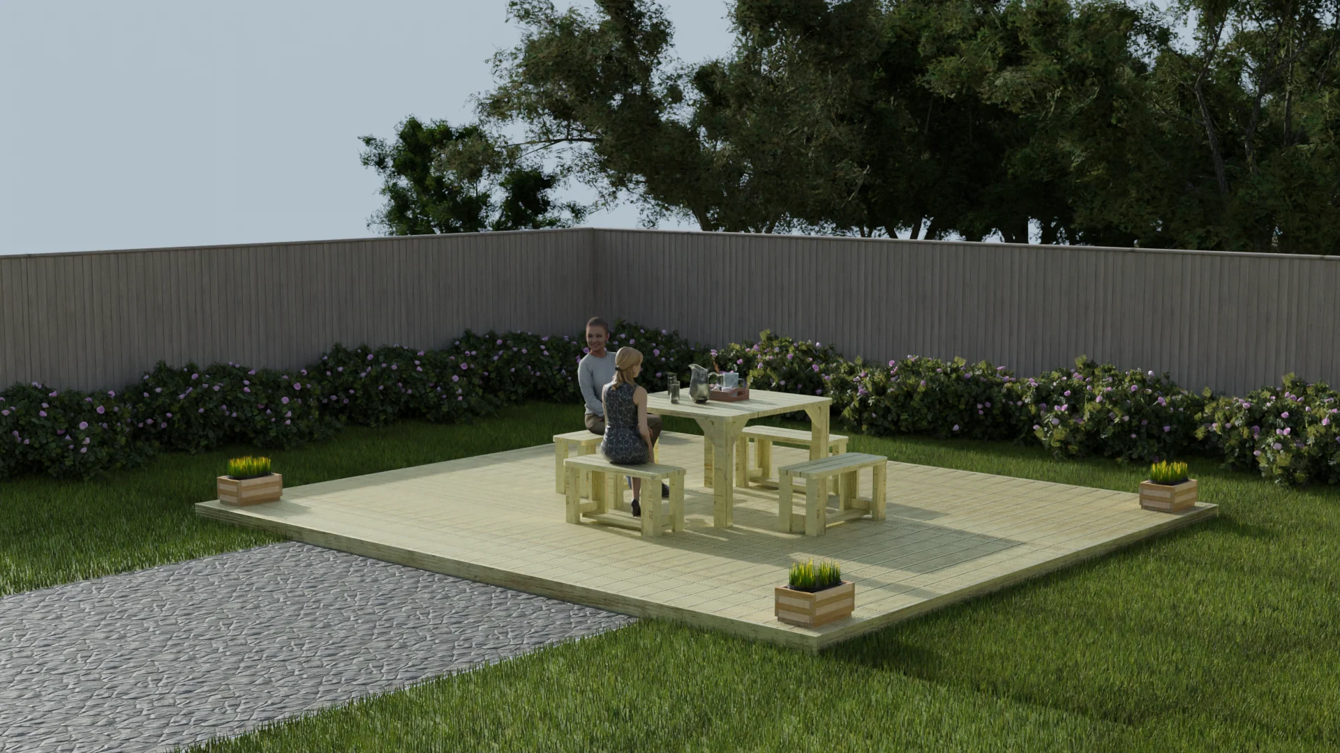 Wooden Decking Kit - Image 23