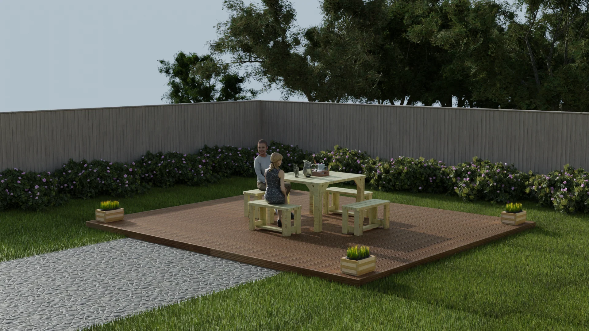 Wooden Decking Kit - Image 24