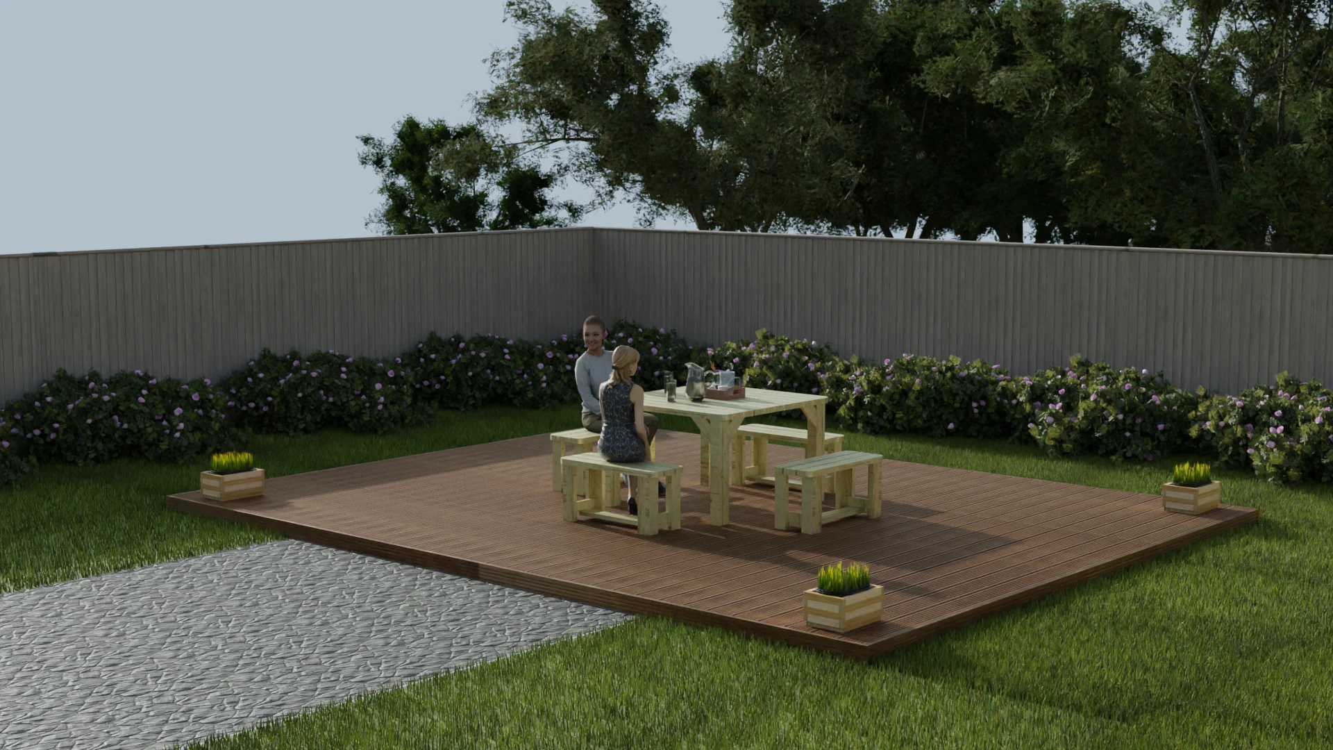 Wooden Decking Kit - Image 26