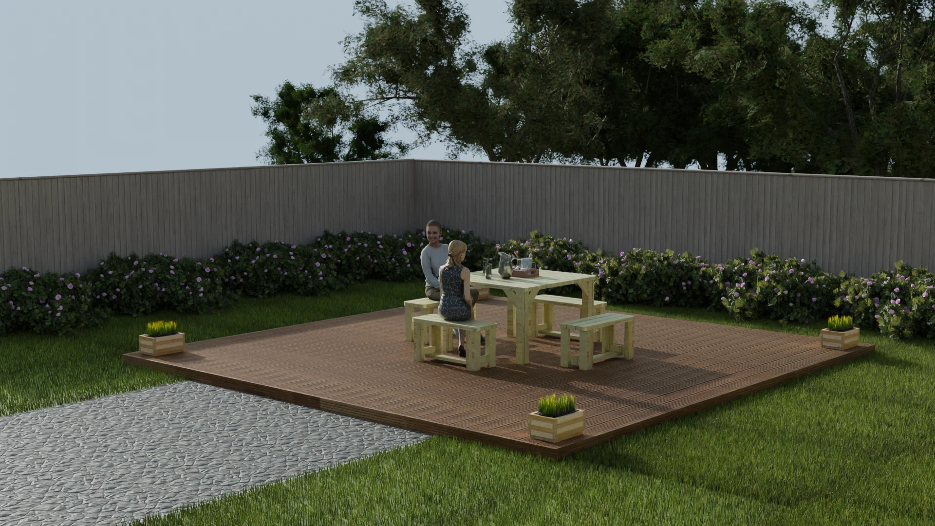 Wooden Decking Kit - Image 28