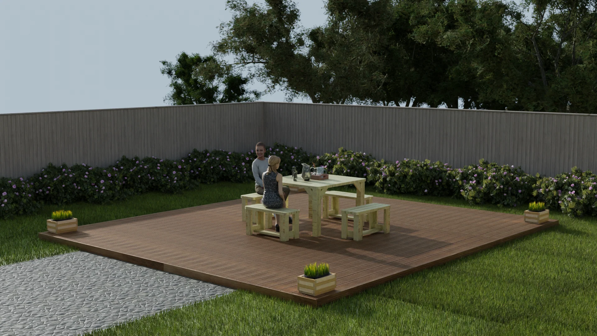 Wooden Decking Kit - Image 30