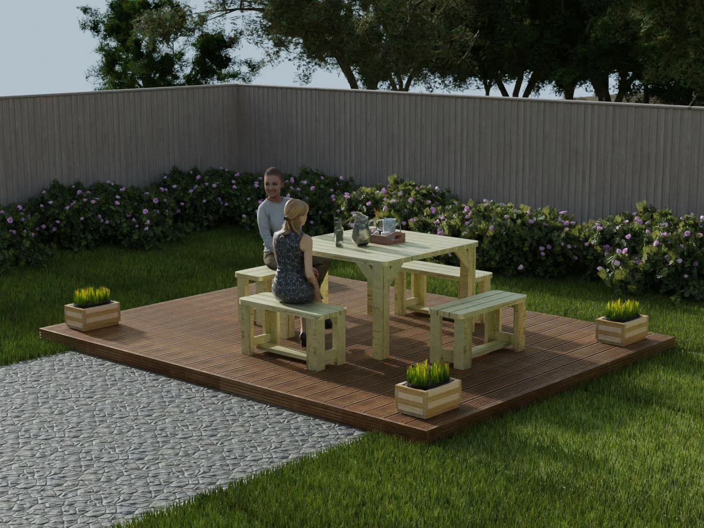 Wooden Decking Kit - Image 6