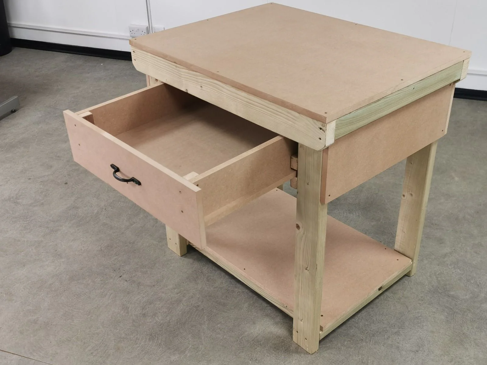Wooden MDF top workbench, tool cabinet with drawers (V.1) - Image 7