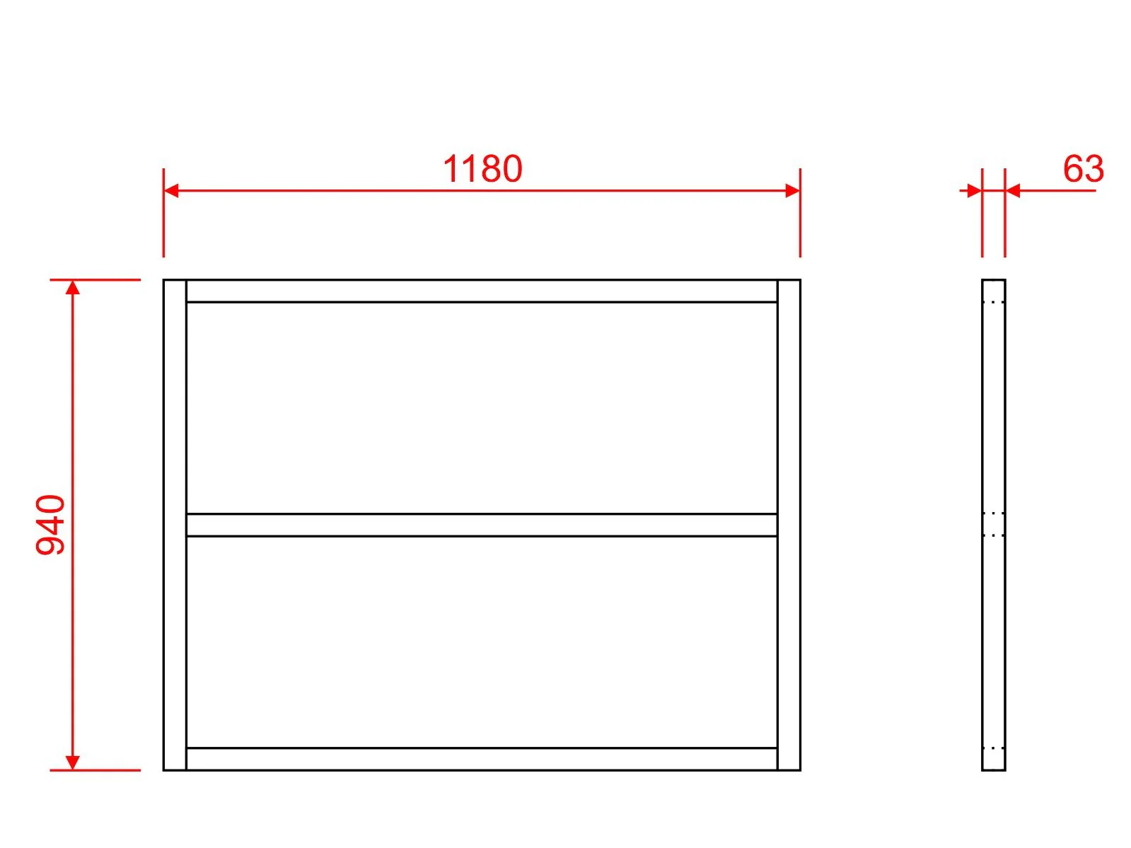 Wooden shed bases 4x3 (W-118cm x D-94cm) - Image 4
