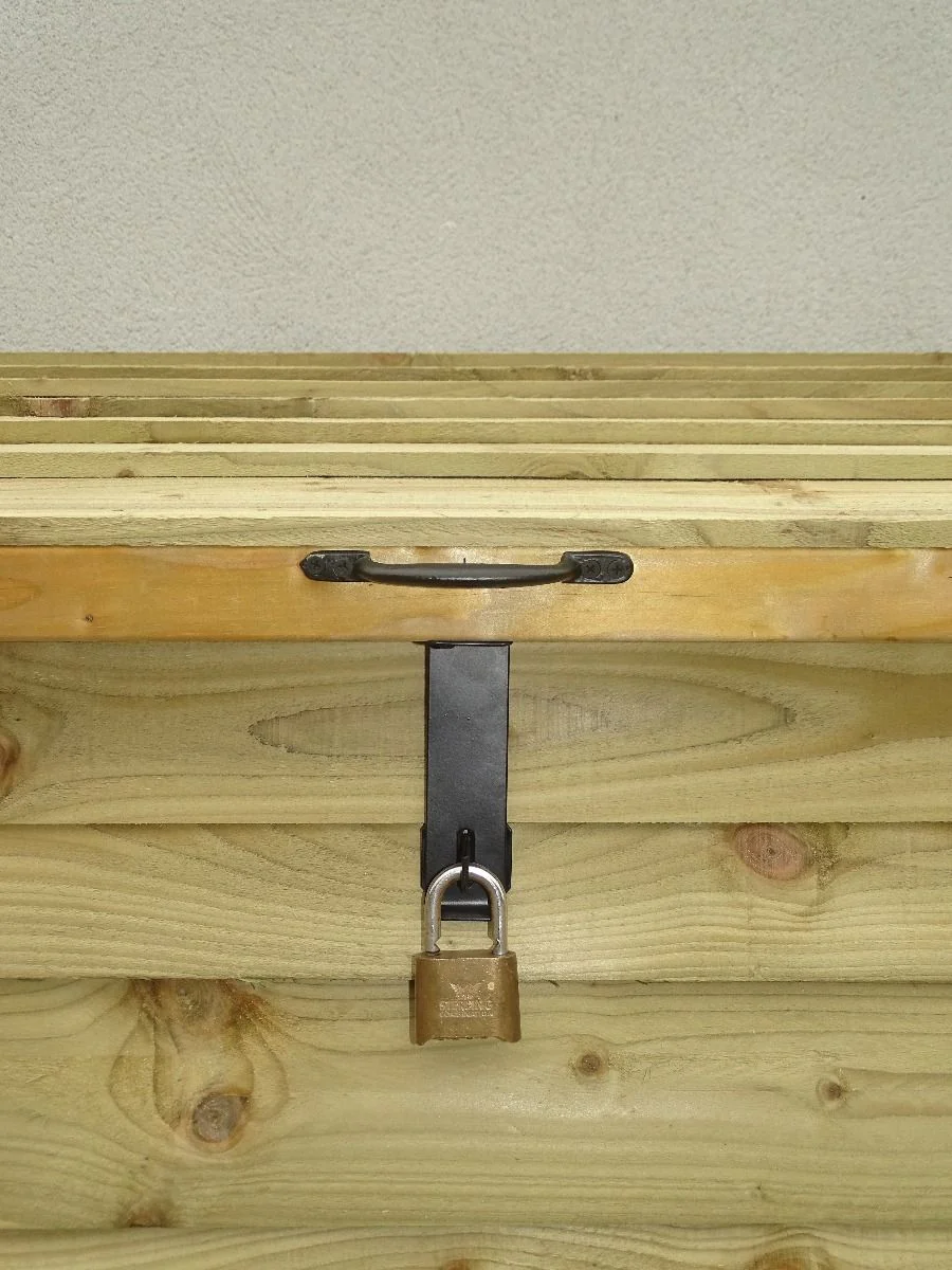 Wooden Tool Chest Storage (W-127cm, H-104cm, D-87cm) - Image 3