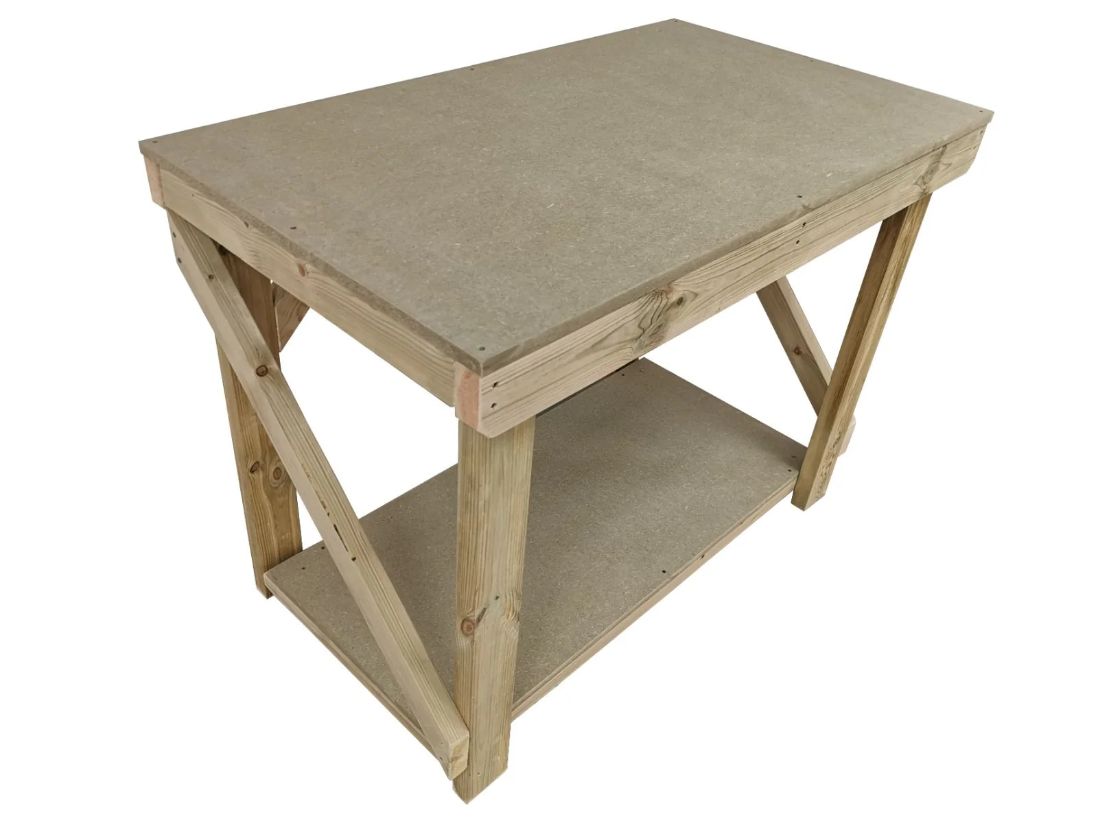 Wooden Workbench 18mm uniMDF Moisture Resistant Top