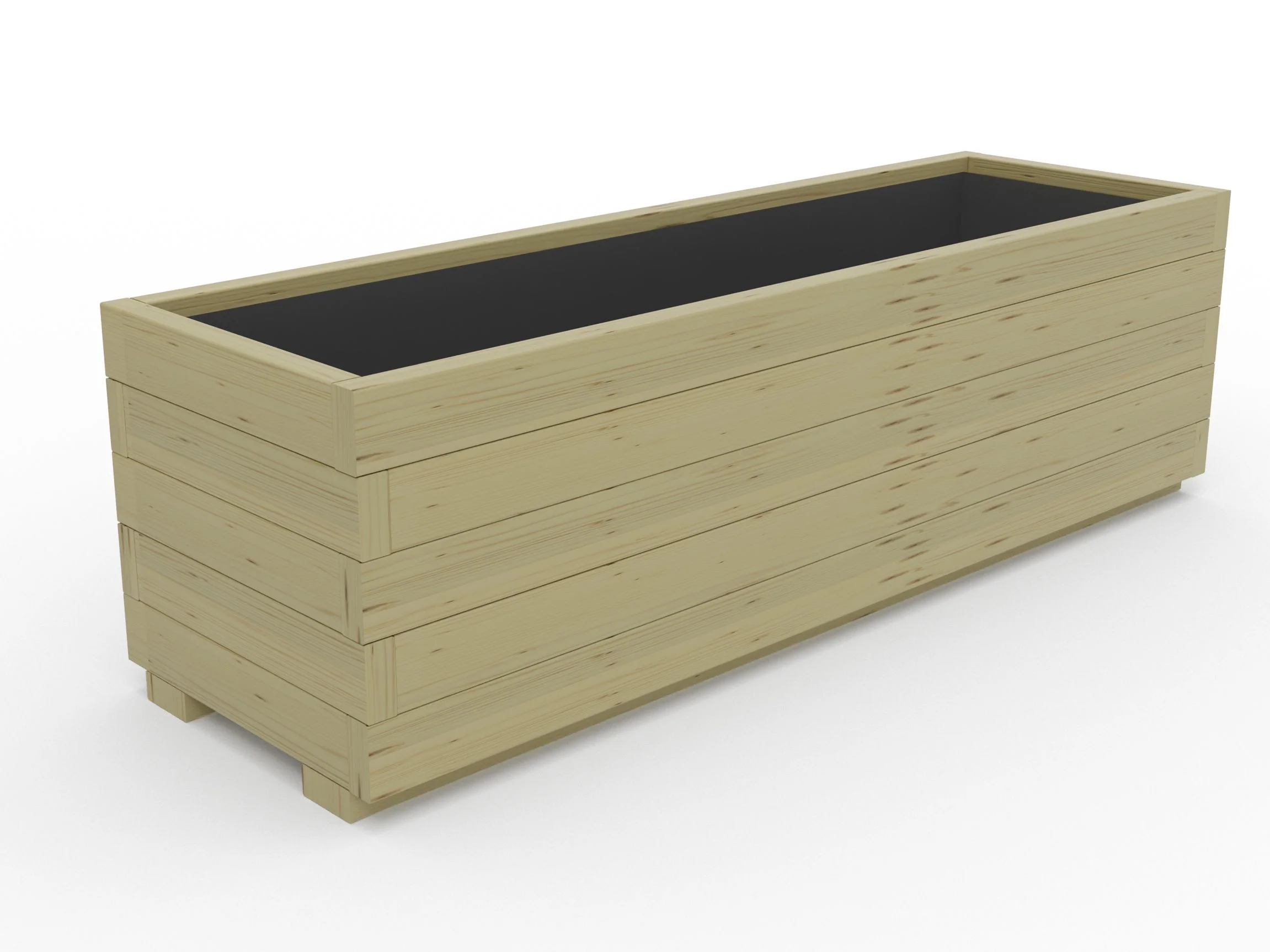 WoodyBloom1 Wooden Planter - Image 10