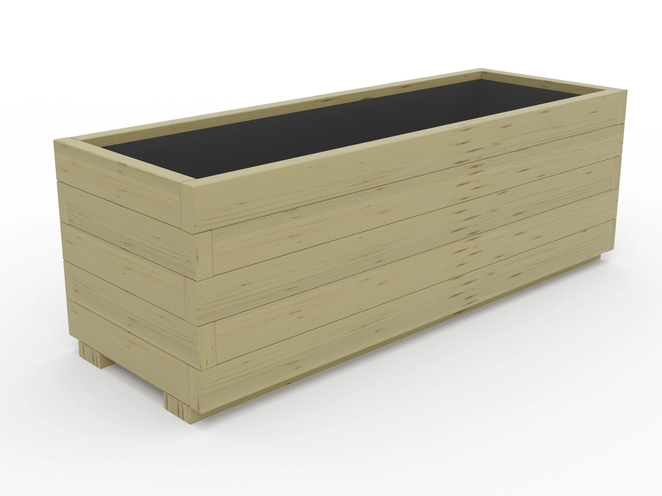 WoodyBloom1 Wooden Planter - Image 11
