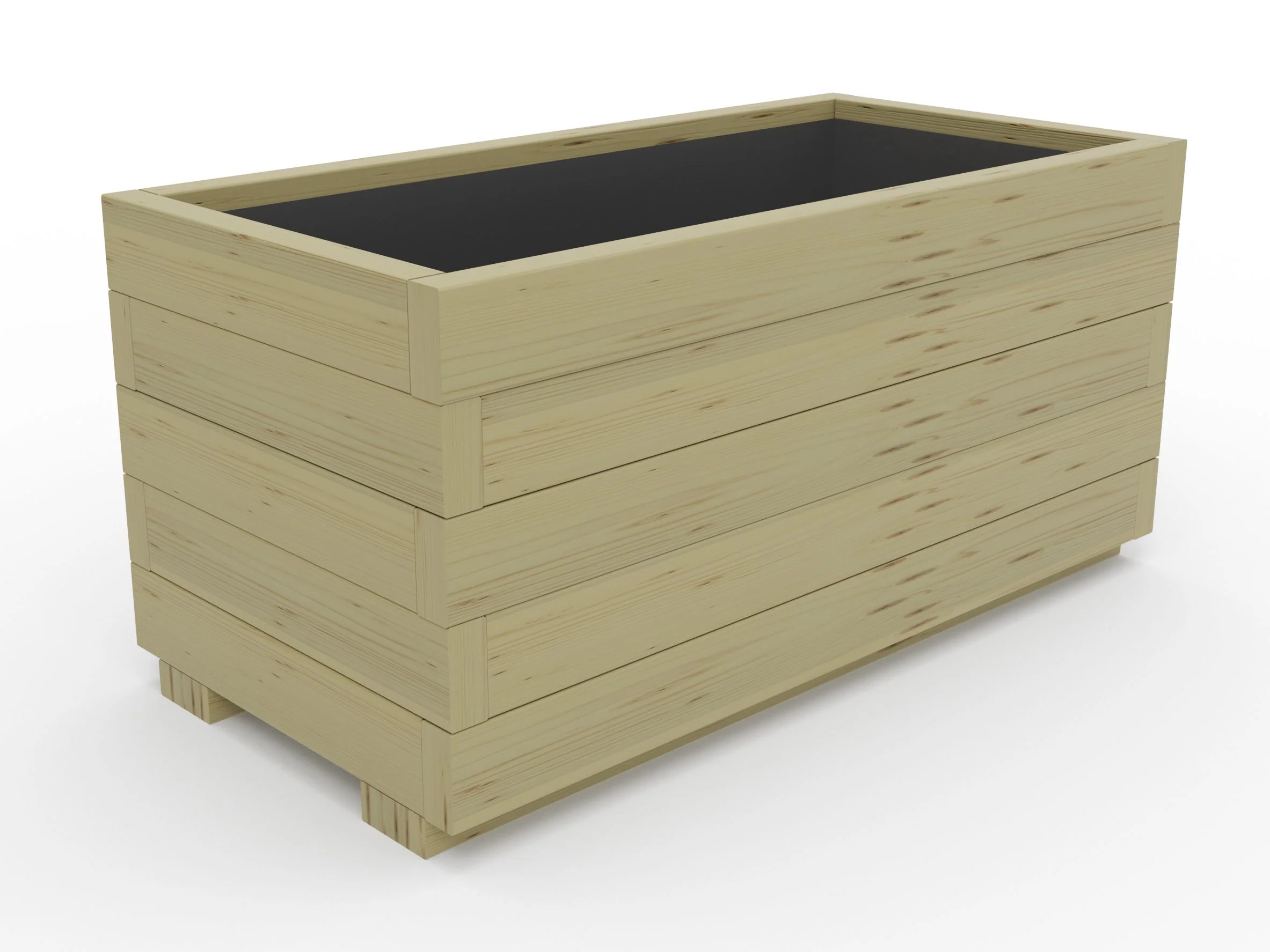 WoodyBloom1 Wooden Planter - Image 12