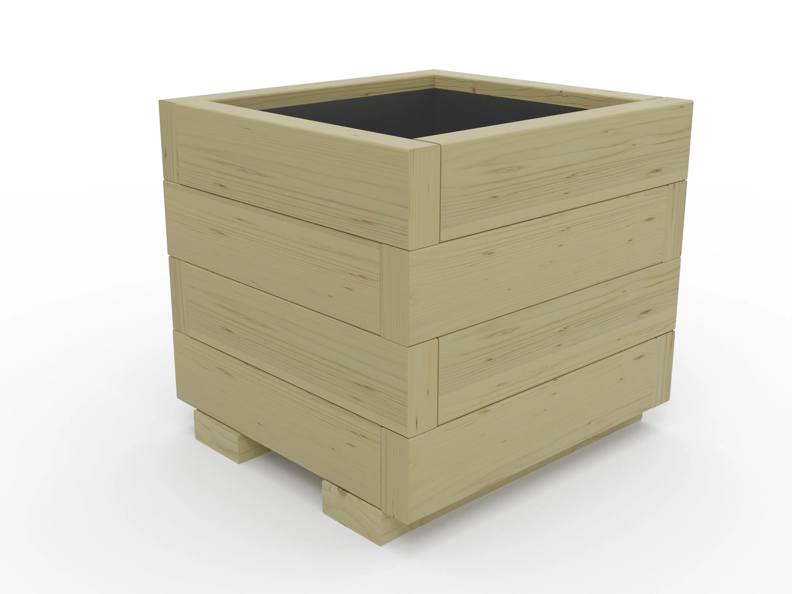 WoodyBloom1 Wooden Planter - Image 15
