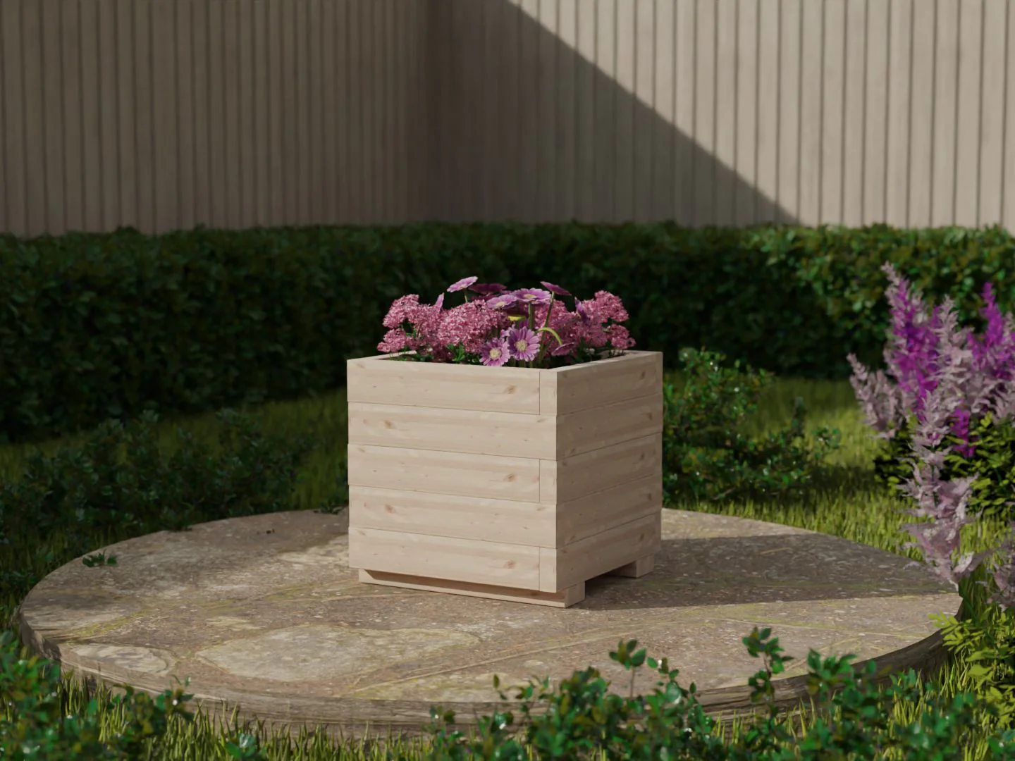 WoodyBloom1 Wooden Planter - Image 17
