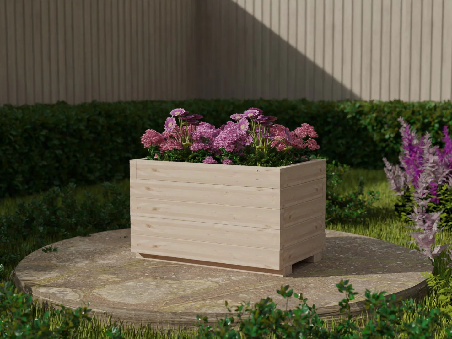 WoodyBloom1 Wooden Planter - Image 19