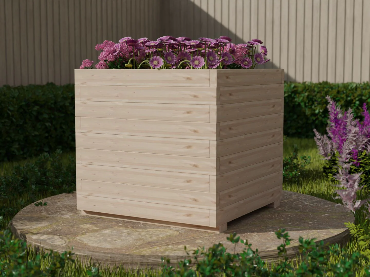 WoodyBloom1 Wooden Planter - Image 21