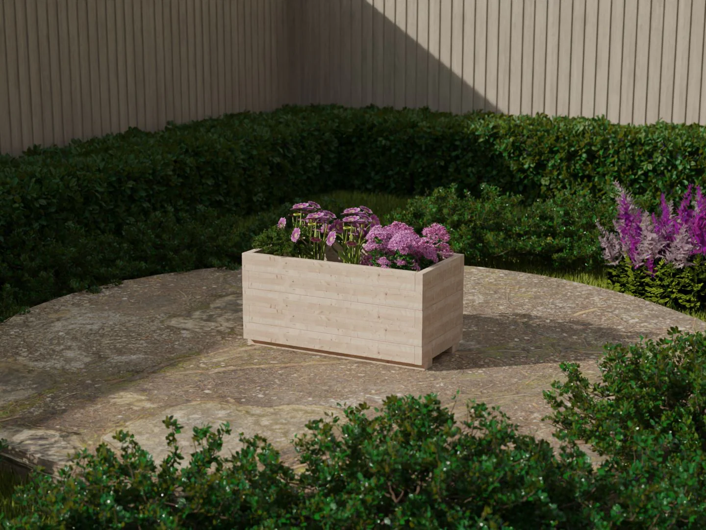 WoodyBloom1 Wooden Planter - Image 24