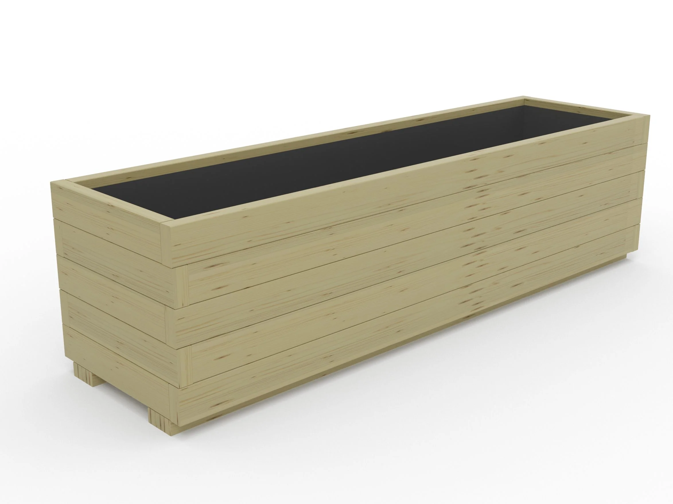 WoodyBloom1 Wooden Planter - Image 9