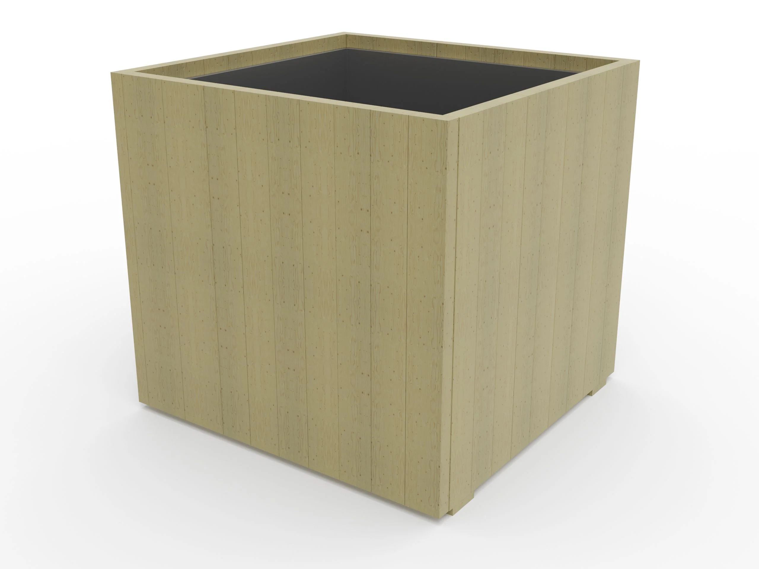 WoodyBloom2 Wooden Planter