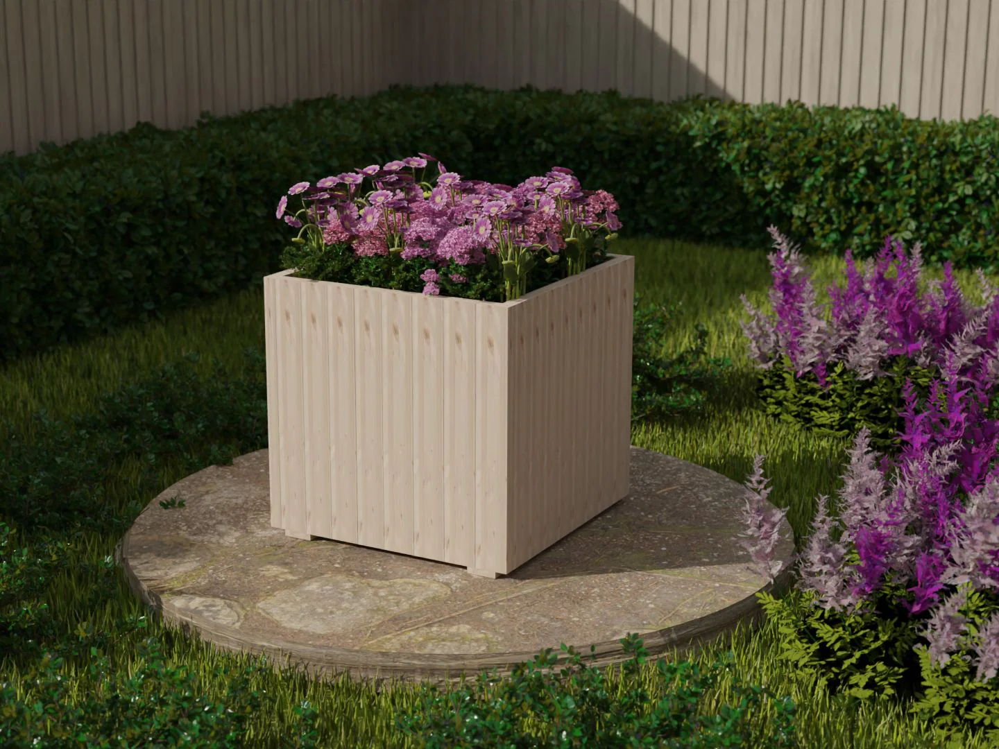 WoodyBloom2 Wooden Planter - Image 10