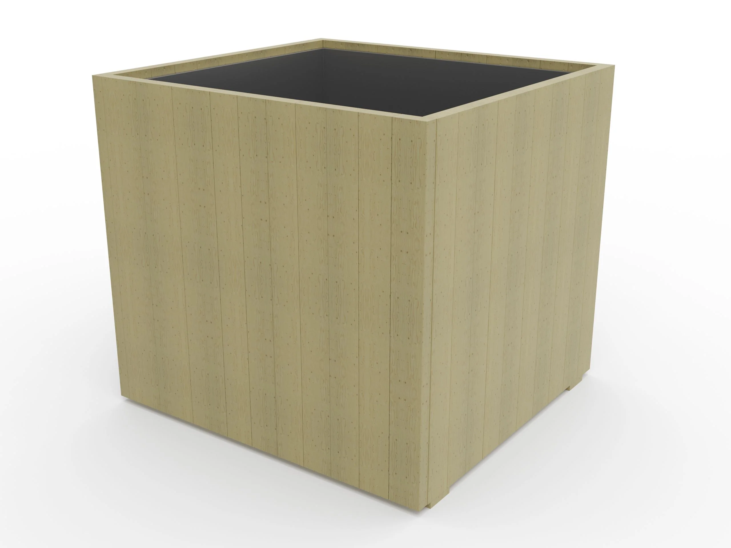 WoodyBloom2 Wooden Planter - Image 3